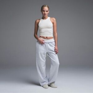SKIMS‎ Cotton Jersey Crew Neck Tank Women’s Size Medium